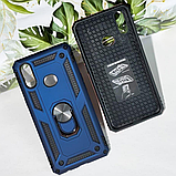 Броньований чохол Serge Ring Xiaomi Mi 11 чорний, фото 3