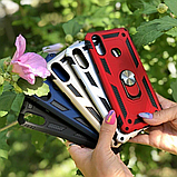 Броньований чохол Serge Ring Xiaomi Mi 11 чорний, фото 4