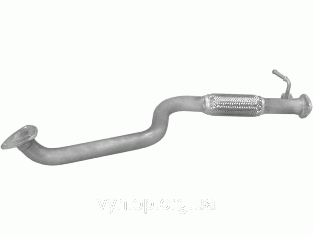 Труба колекторна Фіат Мултипла (Fiat Multipla) 1.9 JTD 99-01 (07.317) Polmostrow