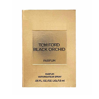 Дорогі нішеві парфуми унісекс Tom Ford Black Orchid parfum 1,5ml пробник оригінал, східний квітковий аромат