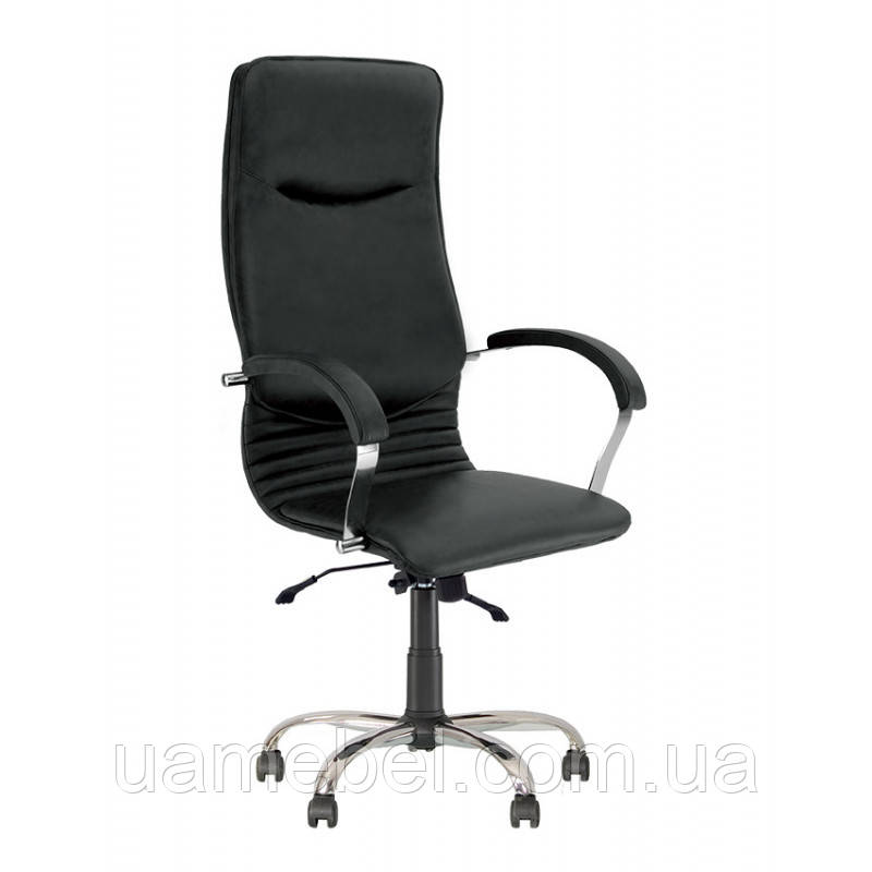 Крісло для керівника NOVA (НОВА) STEEL CHROME COMFORT