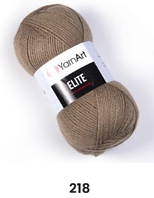 Нитки пряжа для в'язання акриловаELITE YarnArt № 218 - бежевий