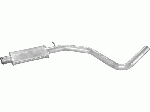 Резонатор Фіат Стіло (Fiat Stilo) 1.9 JTD hat. kombi 01- (07.413) Polmostrow