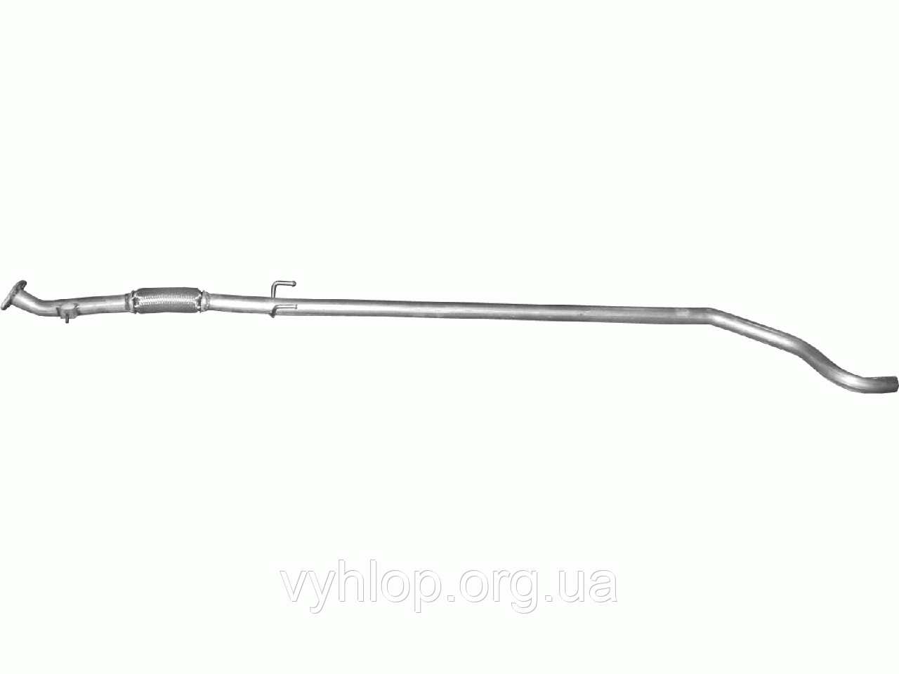 Труба з'єднувальна Фіат Гранде Пунто (Fiat Grande Punto) 1.3 D 05-07 (07.443) Polmostrow