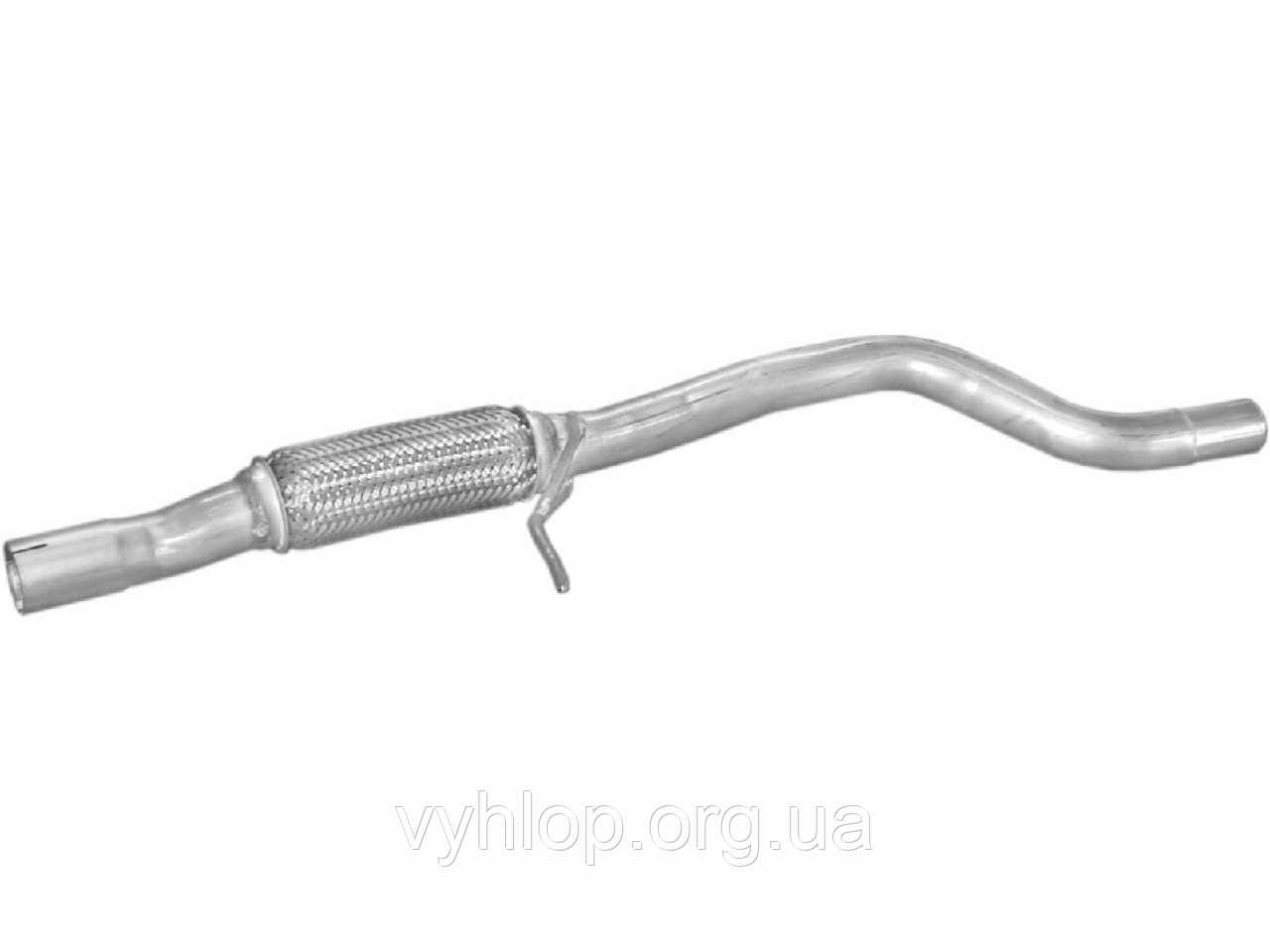 Труба середня Фіат Сеиценто (Fiat Seicento) 1.1 00- (07.426) Polmostrow алюминизированная