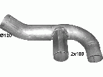 Сполучна Труба NEOPLAN STARLINER EUROIII 96- (79.08) Polmostrow алюминизированный