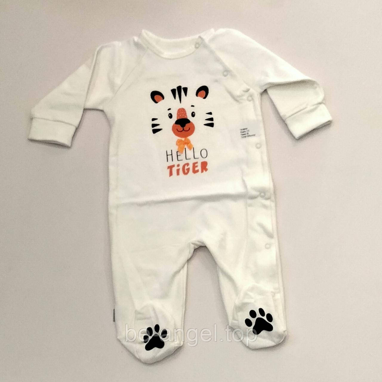 Комбінезон із бантиком "Tiger" з начосом, фото 1