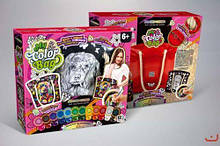 Набір креативного творчості danko toys сОВ-01-01 my color bag сумка розмальовка