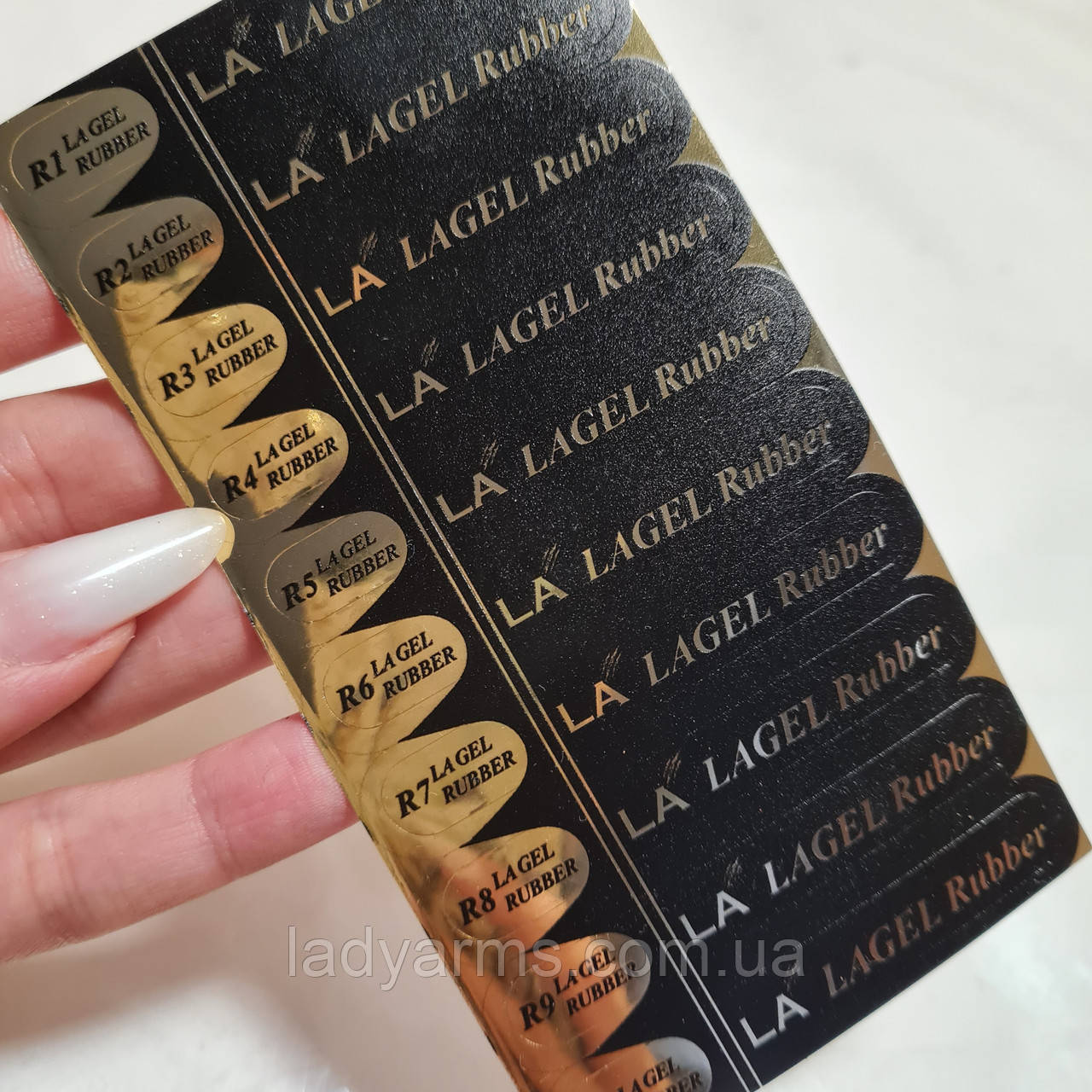 Наклейка LAgel RUBBER 01-10