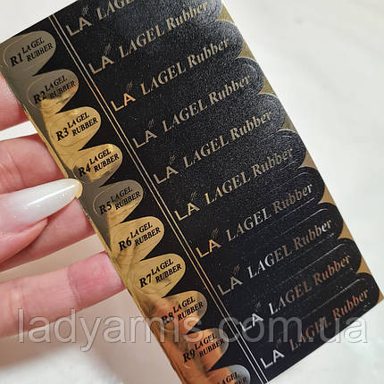 Наклейка LAgel RUBBER 01-10, фото 1