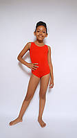 Дитяче трико купальник без рукава червоне, Біфлекс, Без рукава, Трико