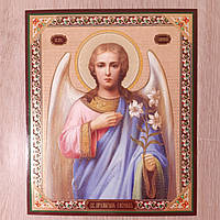 Лик святой Архангел Гавриил, 15х18 см