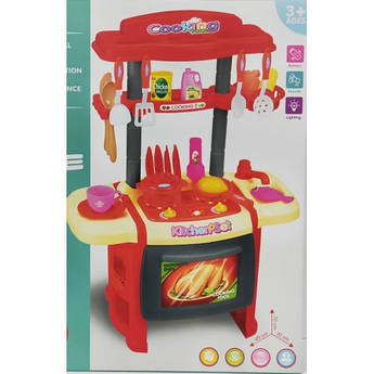 Дитяча інтерактивна музична кухня 13500 з посудом овочами