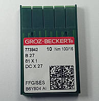 Иглы Groz-Beckert DCX27 SES № 100