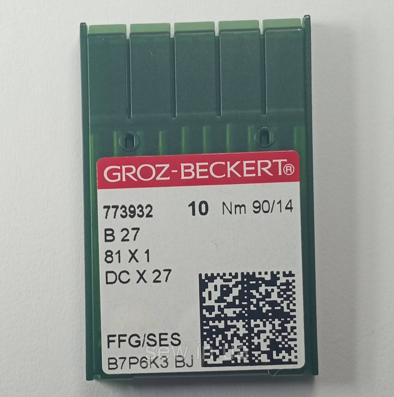 Голки Groz-Beckert DCX27 SES № 90