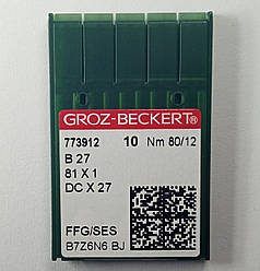 Голки Groz-Beckert DCX27 SES No 80