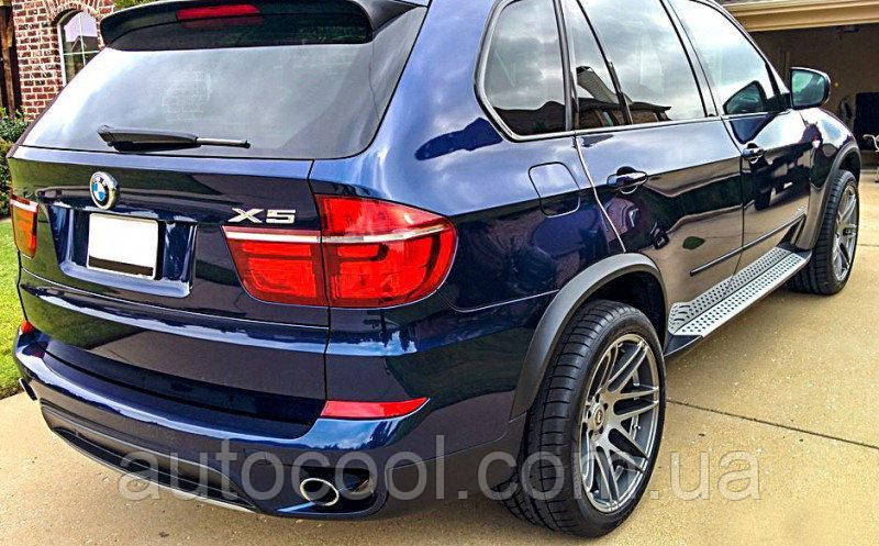 Накладки розширювачі арок BMW X5 E70 2006-2013 г. ABS пластик