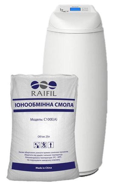 Автоматичний ум'якшувач води Raifil RunLucky RL-RA-1500Е із засипкою Raifil