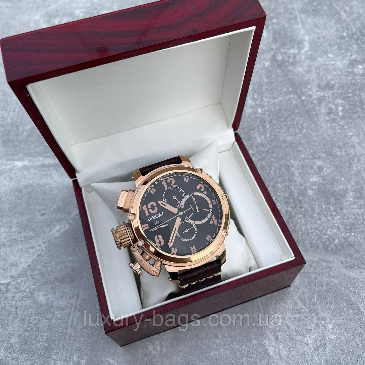 Годинник наручний U-boat Italo Fontana Chimera Brown-Gold-Brown