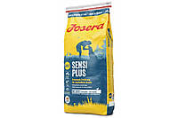 Сухой корм Josera Adult Sensi Plus для взрослых чувствительных собак, с деликатными уткой и рисом, 15 кг