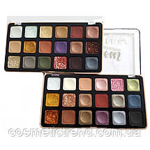 Палітра 18 тіней для повік DoDo Girl Luxurious Eyeshadow D3172/02 розпродажу, фото 5
