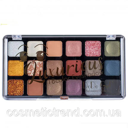 Палітра 18 тіней для повік DoDo Girl Luxurious Eyeshadow D3172/02 розпродажу, фото 1
