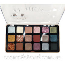 Палітра 18 тіней для повік DoDo Girl Luxurious Eyeshadow D3172/02 розпродажу, фото 3