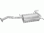 Глушник Мазда 121 (Mazda 121) 1.3 -8V; 1.3 -16V 11/90 -95 (12.32) Polmostrow алюминизированный