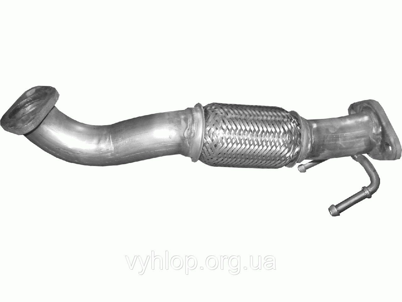 Труба колекторна Хюндая Санта Фе (Hyundai Santa Fe), 9/2006 — 12/2011, 2.2 D (10.33) Polmostrow