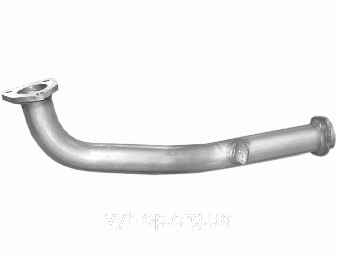 Труба приймальна Хонда Цивік/Аэродек (Honda Civic/Aerodeck) 95-01 1.4 (09.118) Polmostrow алюминизированный