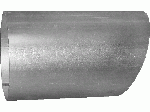 Труба вихлопна Renault Midliner/Midlum din 64659 92- (70.121) Polmostrow алюминизированный