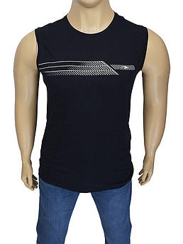 Чоловіча безрукавка темно-синього кольору Maraton MMSS2120 Darkblue у великих розмірах