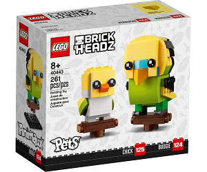 Конструктор Лего LEGO Brick Headz Хвилястий папужка