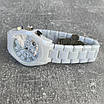 Годинник наручний Emporio Armani AR-1400 White-Silver, фото 5