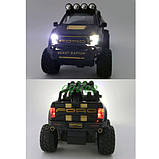 Машинка іграшка пікап Ford Raptor колекційна з мотоциклом позашляховик металевий 20 см Чорний (59155), фото 5