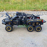 Машинка іграшка пікап Ford Raptor колекційна з мотоциклом позашляховик металевий 20 см Чорний (59155), фото 8
