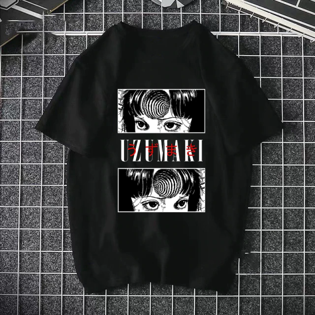 Футболка чорна LOYS Аніме UZUMAKI XS