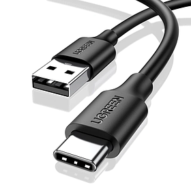 USB C 0.5м Кабель для зарядки 3A Кабель UGREEN для швидкої зарядки Тип C Сумісний з Samsung S10e S8 S9 A50 A40 A20e