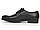 Дербі шкіряні туфлі чорні з гумками на повну стопу взуття великих розмірів Rosso Avangard Derby RezBlack BS, фото 4