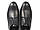 Дербі шкіряні туфлі чорні з гумками на повну стопу взуття великих розмірів Rosso Avangard Derby RezBlack BS, фото 9