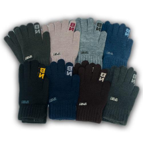 ОПТ Рукавички утеплені дитячі, р. 22 (від 12 років) (12 шт./набір), фото 1