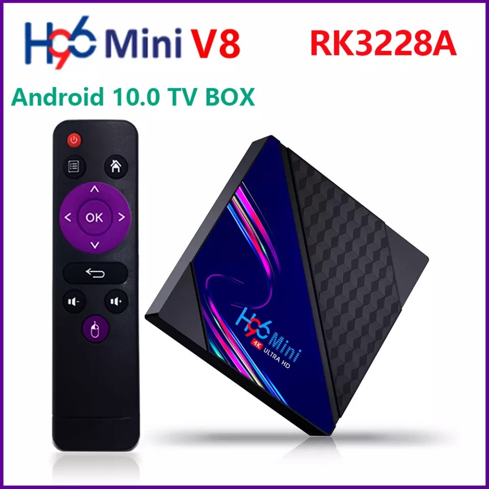 ТВ-приставка H96 MAX H616 2/16 GB, смарт приставка медіа плеєр для телевізора Android 10.0 Magnus