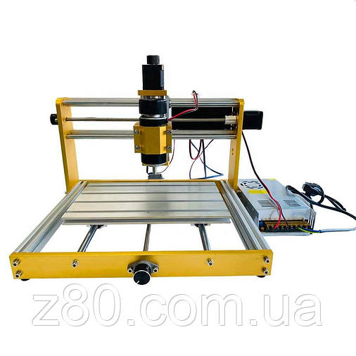 ЧПУ верстат фрезерний CNC 3018 PRO + лазер 15 Вт + модуль офлайн, фото 1