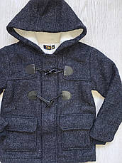 Пальто утеплене на хлопчика гуртом, S&D, 134-164 рр, фото 3