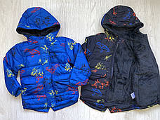 Куртки утеплені на хлопчика гуртом, S&D, 1-5 рр, фото 2