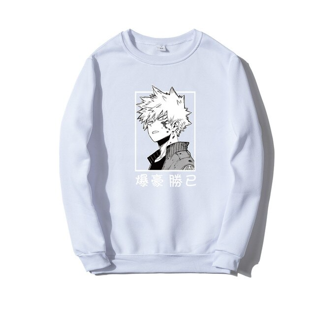 Світшот білий LOYS Аніме Bakugou Katsuki XS