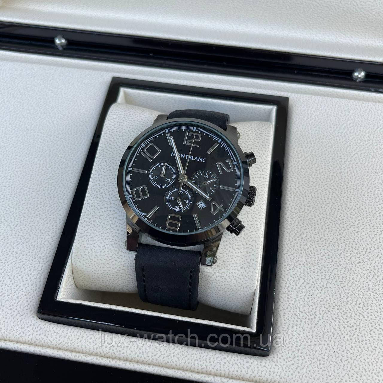 Годинник наручний Montblanc TimeWalker Chronograph All Black