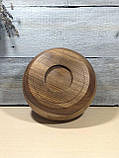 Салатниця дерев'яна ручної роботи горіха, фото 6