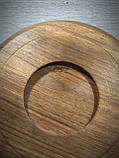 Салатниця дерев'яна ручної роботи горіха, фото 7