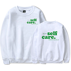 Світшот білий LOYS Mac Miller self care XS